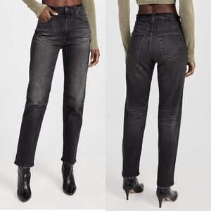 Ag denim Saige high rise straight jeans size 25